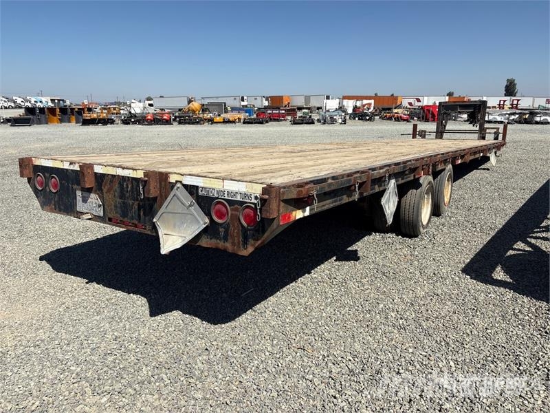 Brock's 38 ft T/A Gooseneck Equipment Trailer Járműszállító pótkocsik