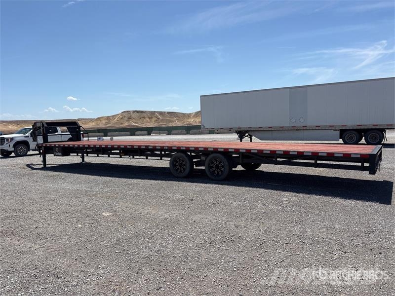Buckeye 16000 lb 40 ft T/A Gooseneck Equipment Tra Remolques para transporte de vehículos