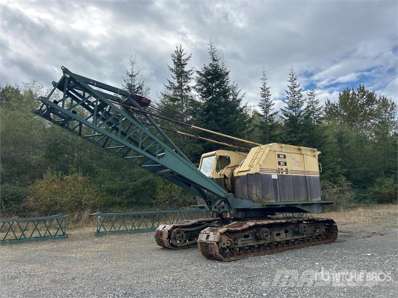 Bucyrus Erie Erie 30B 60 ton Lattice-Boom Crawler Crane クローラクレーン