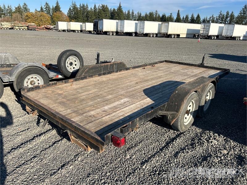 Bulldog 16 ft T/A Equipment Trailer Biltransporter henger
