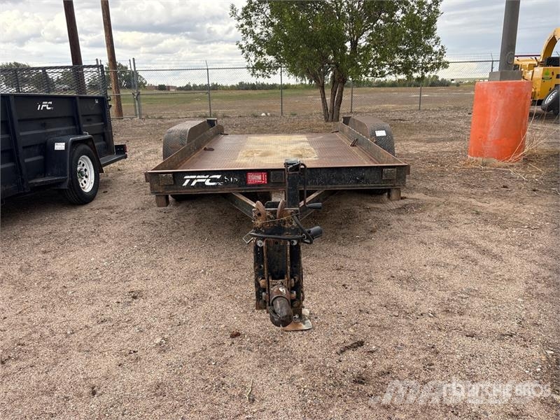 Butler 15 ft T/A Tilt Deck Trailer Tieflader