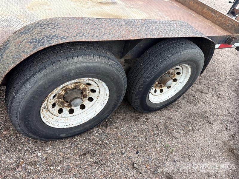 Butler 15 ft T/A Tilt Deck Trailer Tieflader