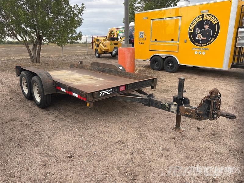 Butler 15 ft T/A Tilt Deck Trailer Tieflader