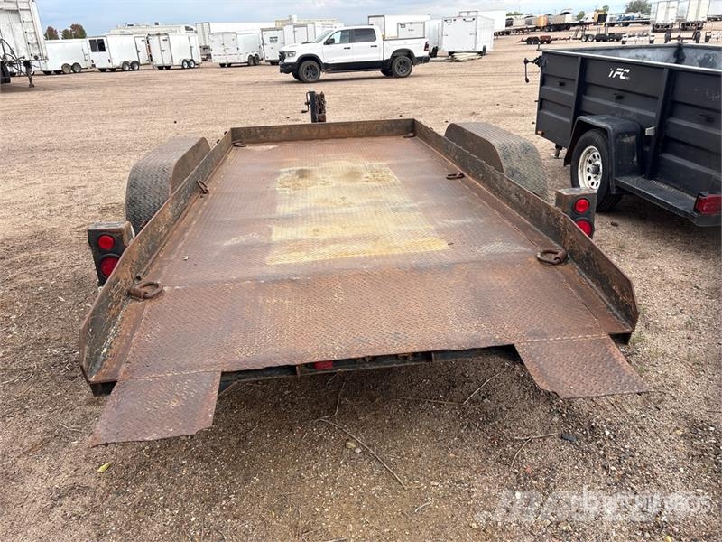 Butler 15 ft T/A Tilt Deck Trailer Tieflader
