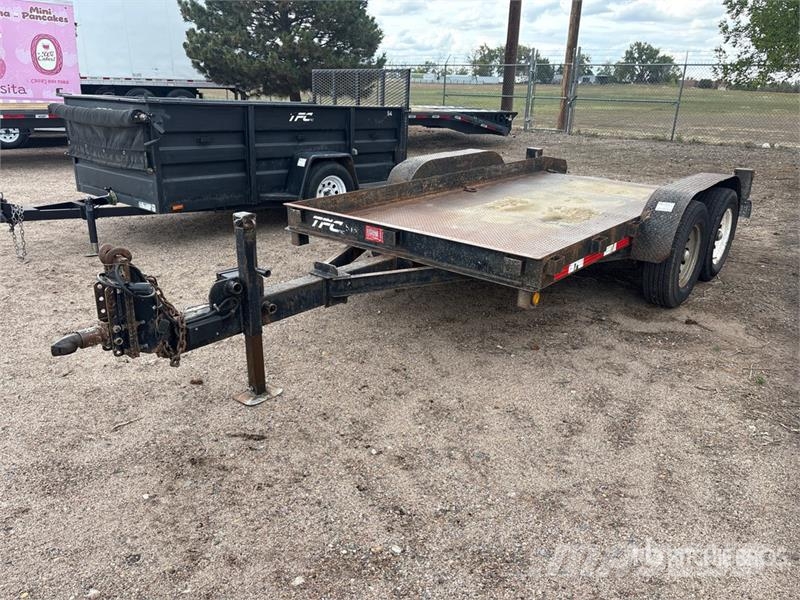 Butler 15 ft T/A Tilt Deck Trailer Tieflader