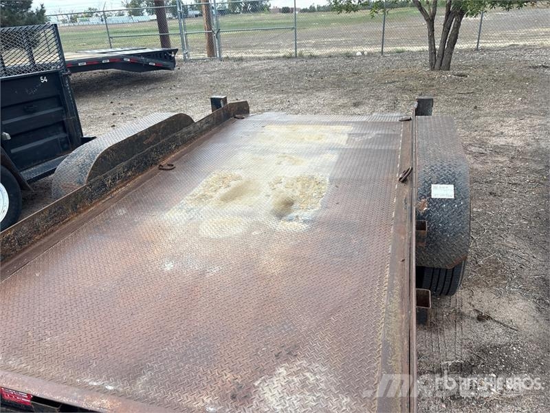 Butler 15 ft T/A Tilt Deck Trailer Tieflader
