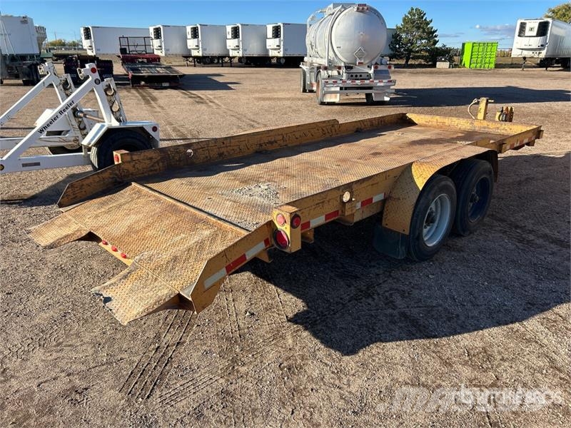 Butler Trailer 18 ft T/A Tilt Deck Trailer 低架裝載車