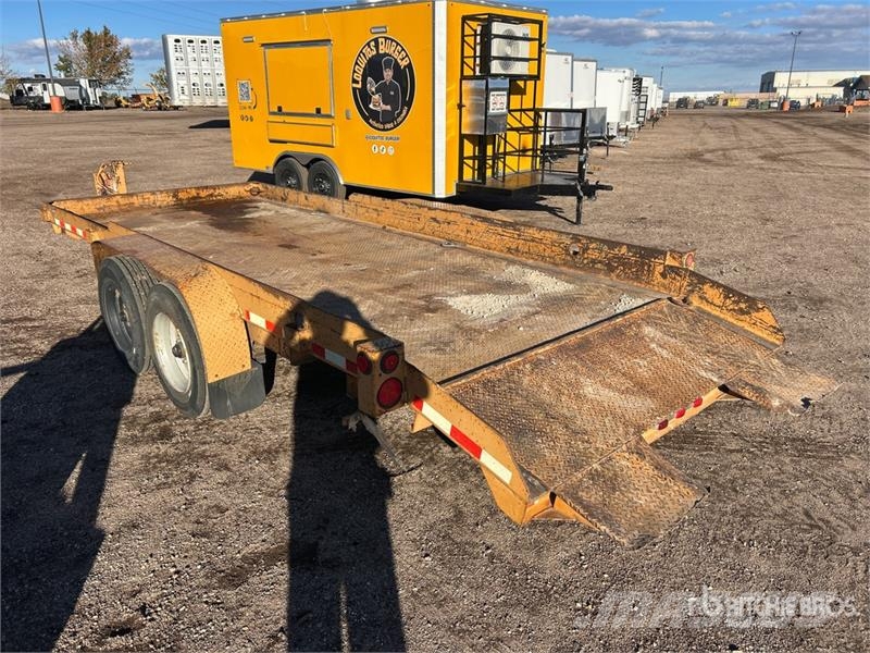 Butler Trailer 18 ft T/A Tilt Deck Trailer 低架裝載車
