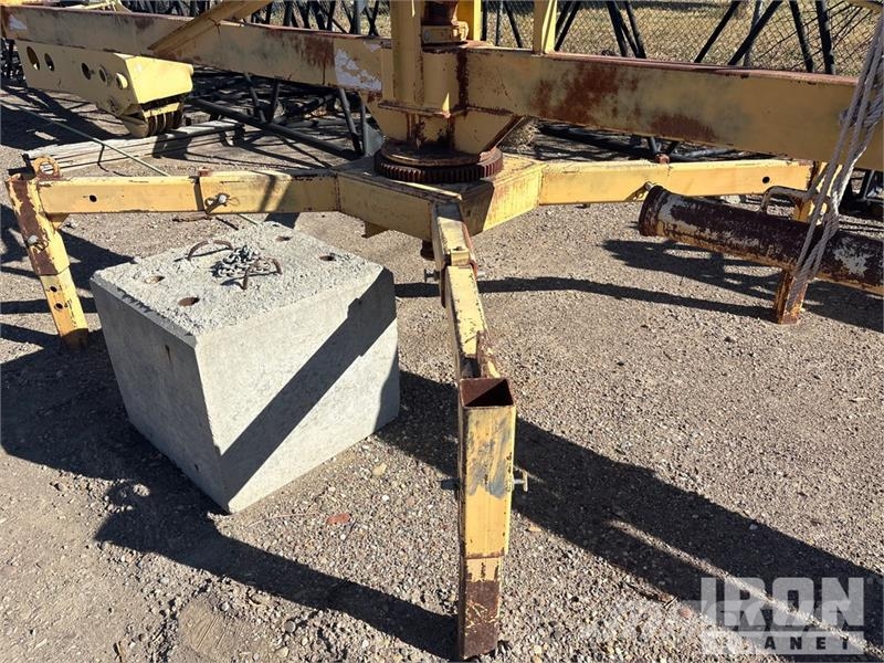 C&F 40 ft Concrete Pump Spider Boom Kranų dalys ir įranga