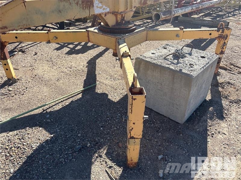 C&F Concrete pump Spider boom 起重機組件和設備