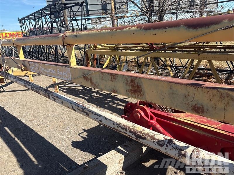 C&F Concrete pump Spider boom 起重機組件和設備