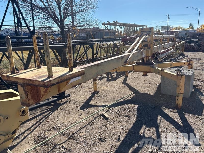 C&F Concrete pump Spider boom 起重機組件和設備