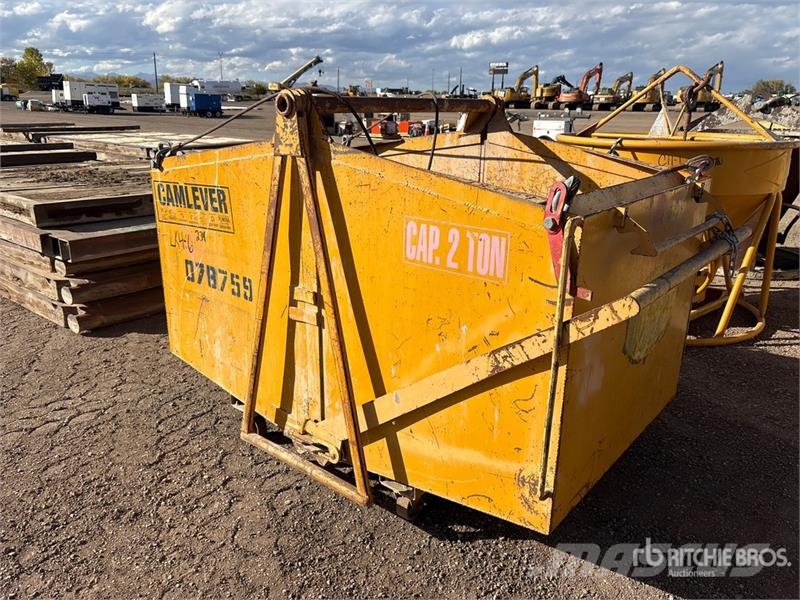  Camlever TB-400 86 in 4 cyd Trash Handler Bucket Skovle
