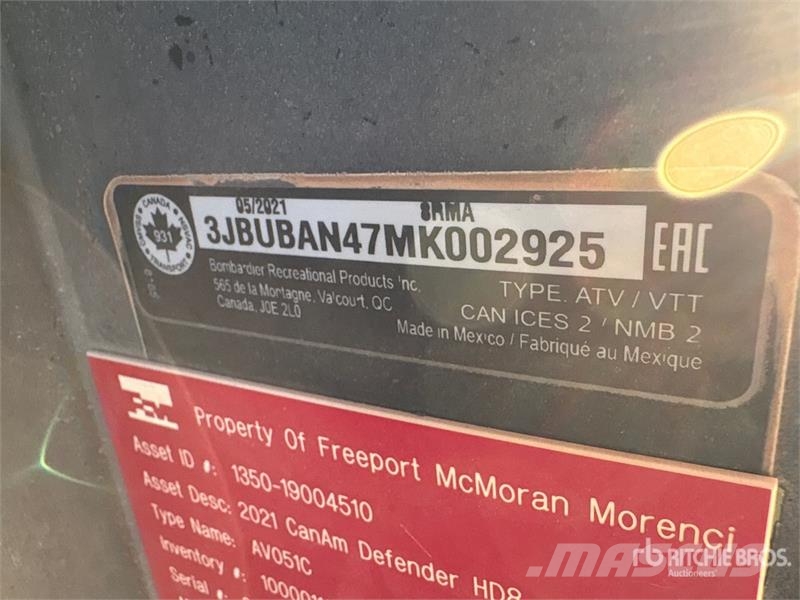 Can-am Defender 4x4 Utility Vehicle Arbeitsfahrzeuge