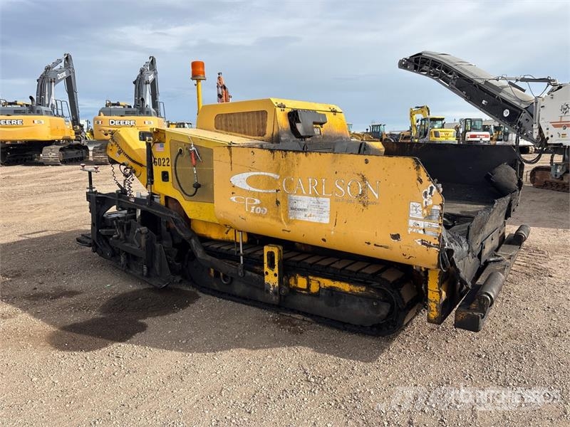Carlson CP100 Track Asphalt Paver 아스팔트 포장장비