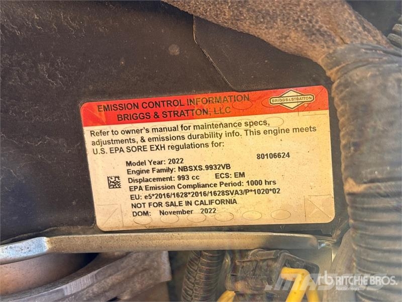 Carlton SP5014 Walk Behind Stump Grinder Elektriske harver / jordfræsere
