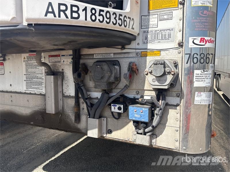 Carrier VS2RA 45 ft x 102 in T/A Refrigerated Trailer Piekabes ar temperatūras kontroli