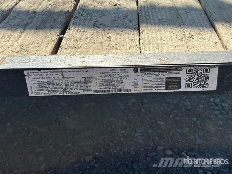  Carry-On 8 ft S/A Utility Trailer Ostale prikolice