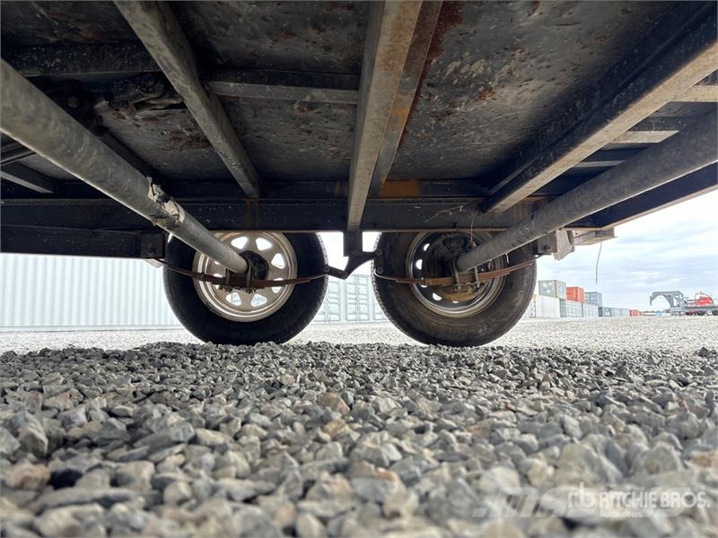 Carson 10 ft T/A End Dump Trailer Remorci basculante