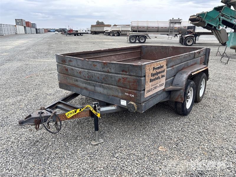 Carson 10 ft T/A End Dump Trailer Remorci basculante