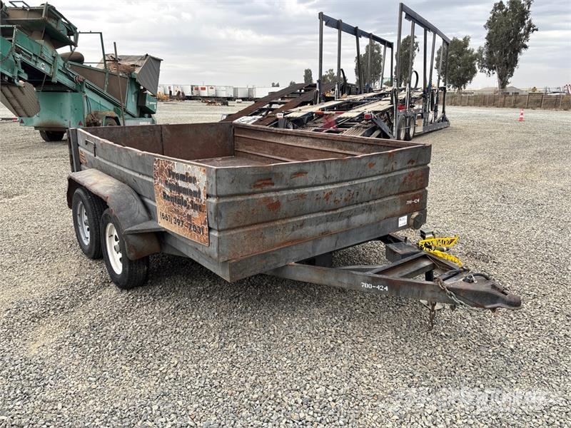 Carson 10 ft T/A End Dump Trailer Remorci basculante