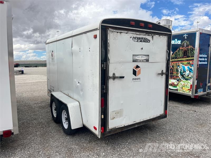 Carson 12 ft T/A Enclosed Trailer Prikolice zabojniki