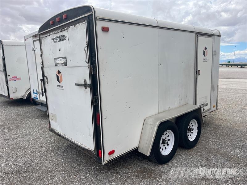 Carson 12 ft T/A Enclosed Trailer Prikolice zabojniki