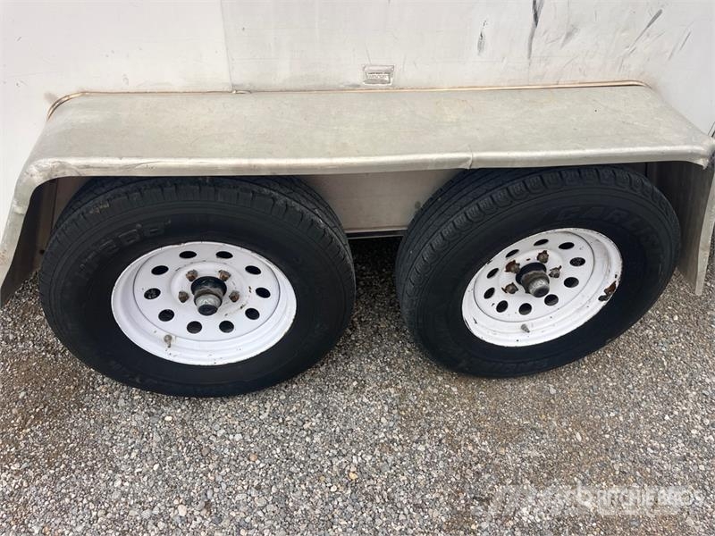 Carson 12 ft T/A Enclosed Trailer Prikolice zabojniki