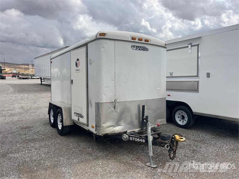 Carson 12 ft T/A Enclosed Trailer Prikolice zabojniki