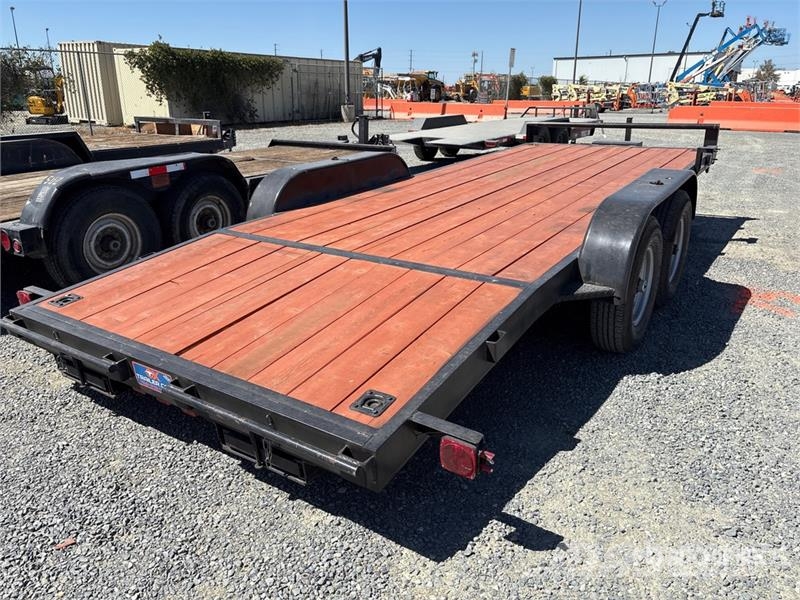 Carson BS202 20 ft T/A Equipment Trailer Biltransporter henger