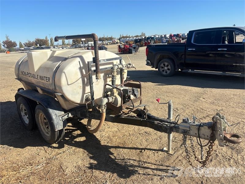 Cart-Away 500 gal T/A Water Tank Trailer Citi