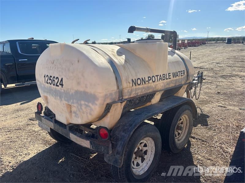 Cart-Away 500 gal T/A Water Tank Trailer Citi