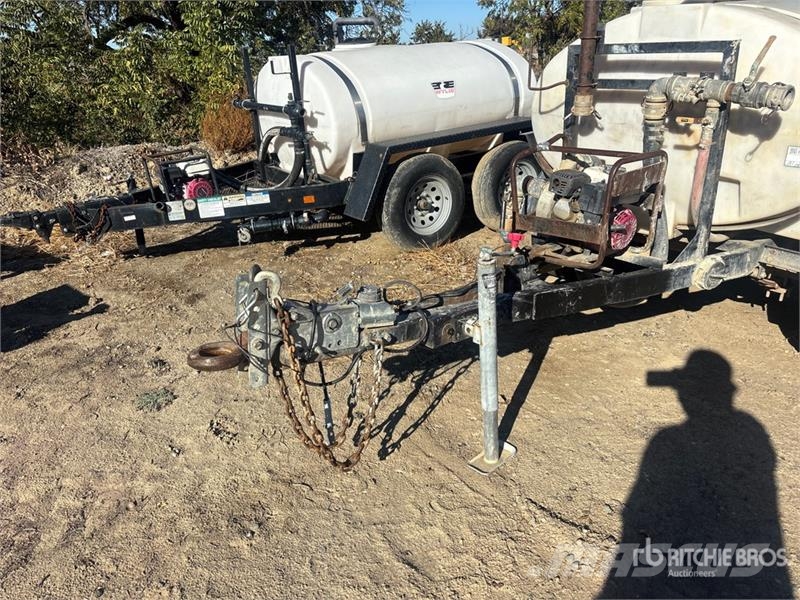 Cart-Away 500 gal T/A Water Tank Trailer Citi