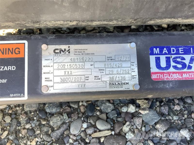 CASE 48159720 84 in Skid Steer Broom Escovas