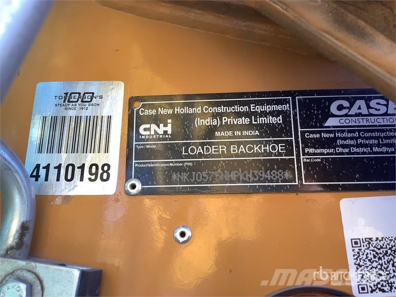CASE 575N 4x4 Backhoe Loader バックホーローダー