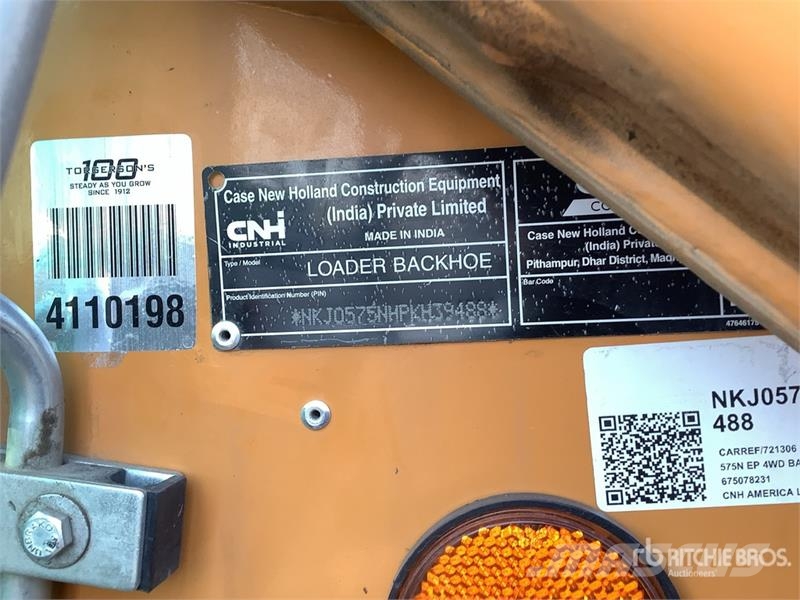 CASE 575N Backhoe Loader Rendegravere