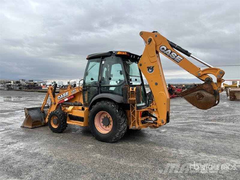CASE 580SN Graaf-laadcombinaties