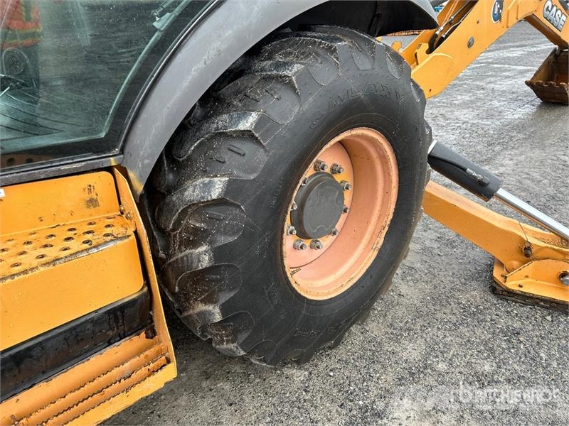 CASE 580SN Graaf-laadcombinaties