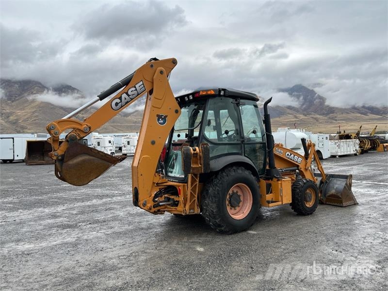 CASE 580SN Graaf-laadcombinaties
