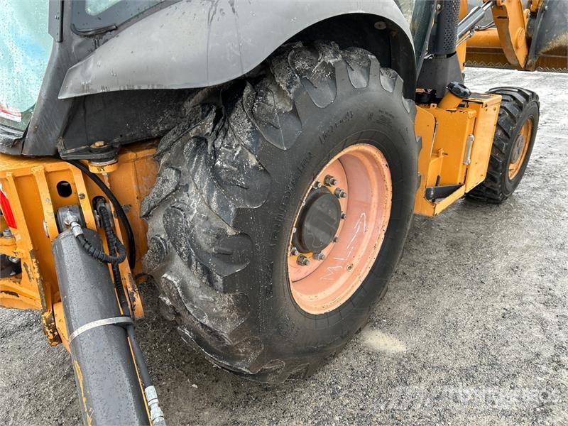CASE 580SN Graaf-laadcombinaties