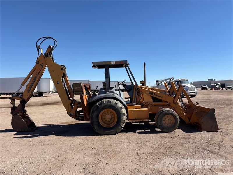 CASE 590 Super L Series II 4x4 Backhoe Loader Traktorgravere