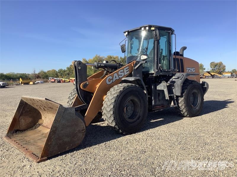 CASE 721G Wheel Loader Gumikerekes homlokrakodók