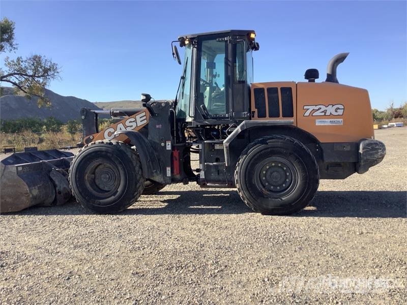 CASE 721G Wheel Loader Gumikerekes homlokrakodók