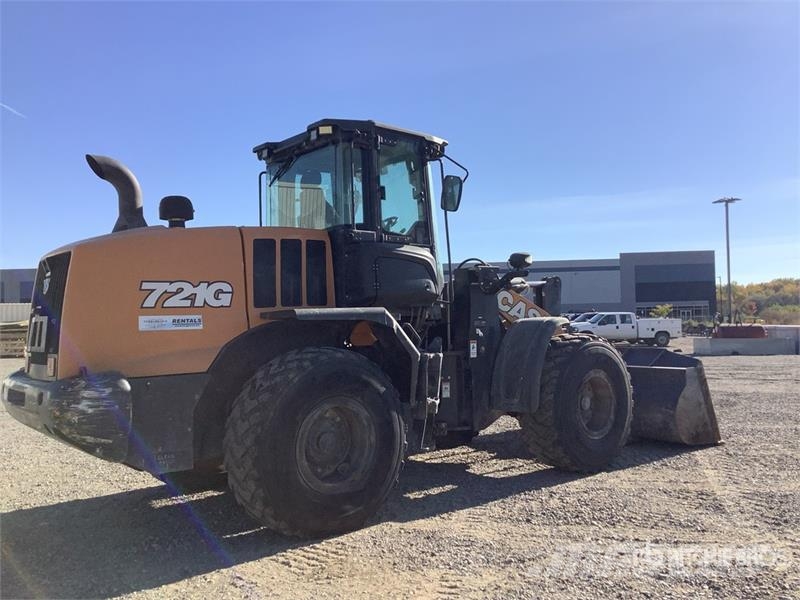 CASE 721G Wheel Loader Gumikerekes homlokrakodók