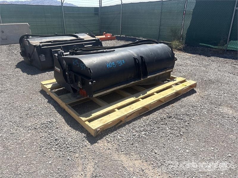 CASE 74 in Skid Steer Sweeper فرش