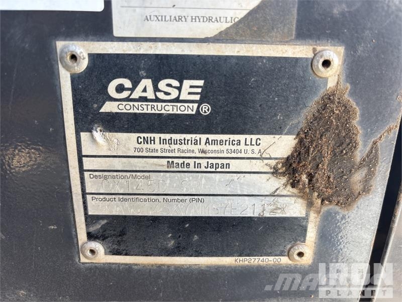 CASE CX145D SR Tracked Excavator 履带挖掘机