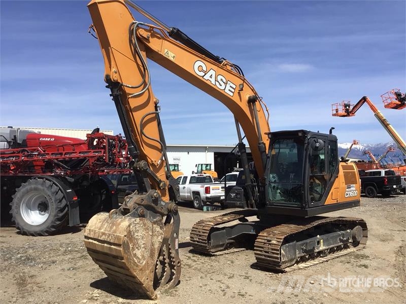 CASE CX160D Tracked Excavator Gravemaskiner på larvebånd