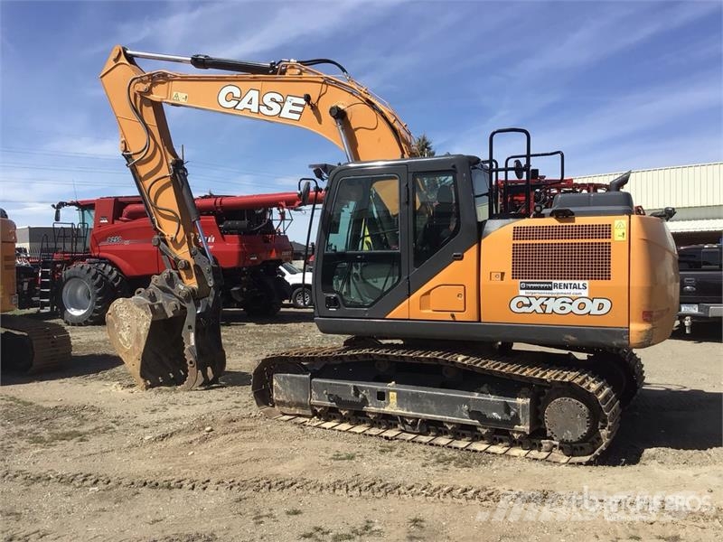 CASE CX160D Tracked Excavator Gravemaskiner på larvebånd