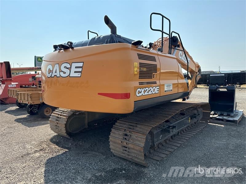 CASE CX220E Tracked Excavator Roomikekskavaatorid