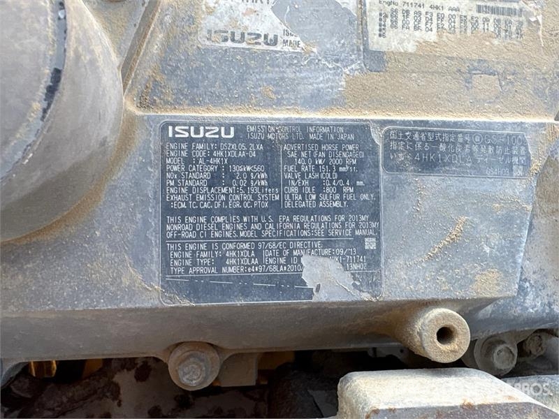 CASE CX250C Tracked Excavator Kāpurķēžu ekskavatori
